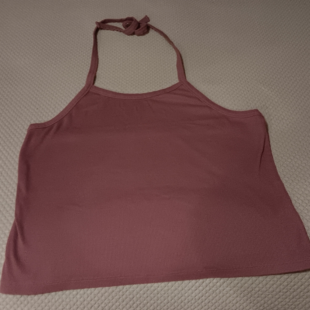 Halter crop top